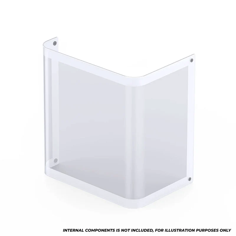 Jonsbo TK-1 M-ATX Separated Cabinet Computer Case (Black, White)