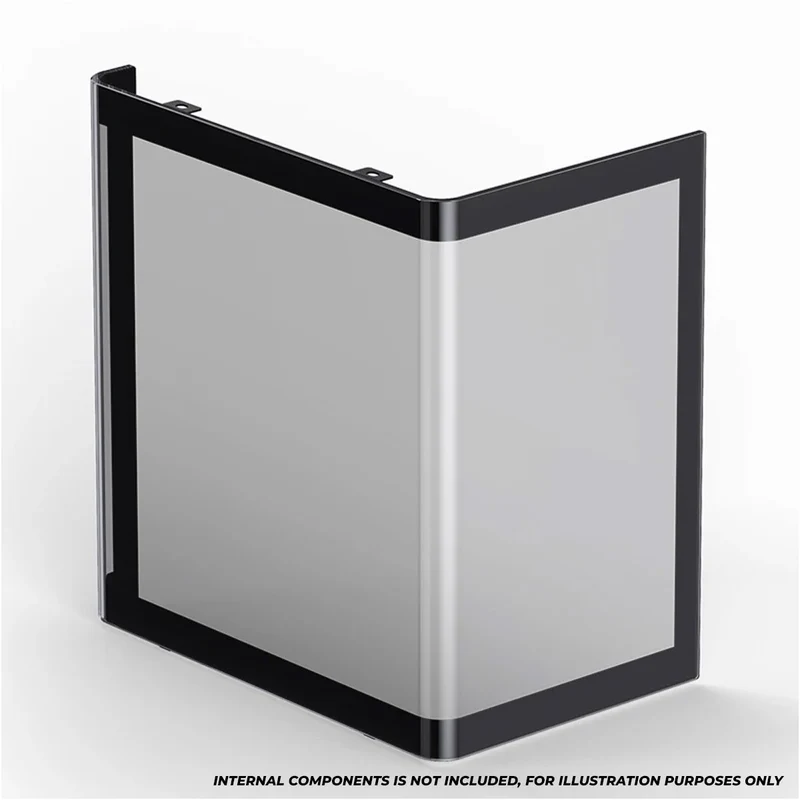 Jonsbo TK-0 ITX Separated Cabinet Computer Case (Black, White)