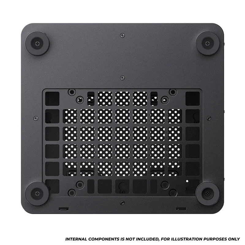 Jonsbo TK-0 ITX Separated Cabinet Computer Case (Black, White)