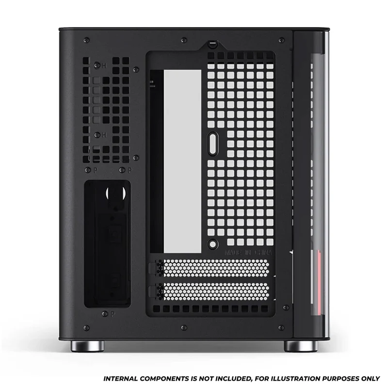 Jonsbo TK-0 ITX Separated Cabinet Computer Case (Black, White)