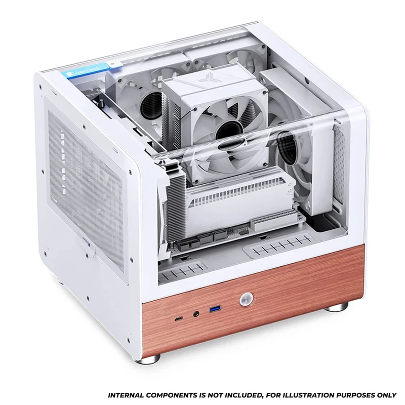 Jonsbo TK-0 ITX Separated Cabinet Computer Case (Black, White)