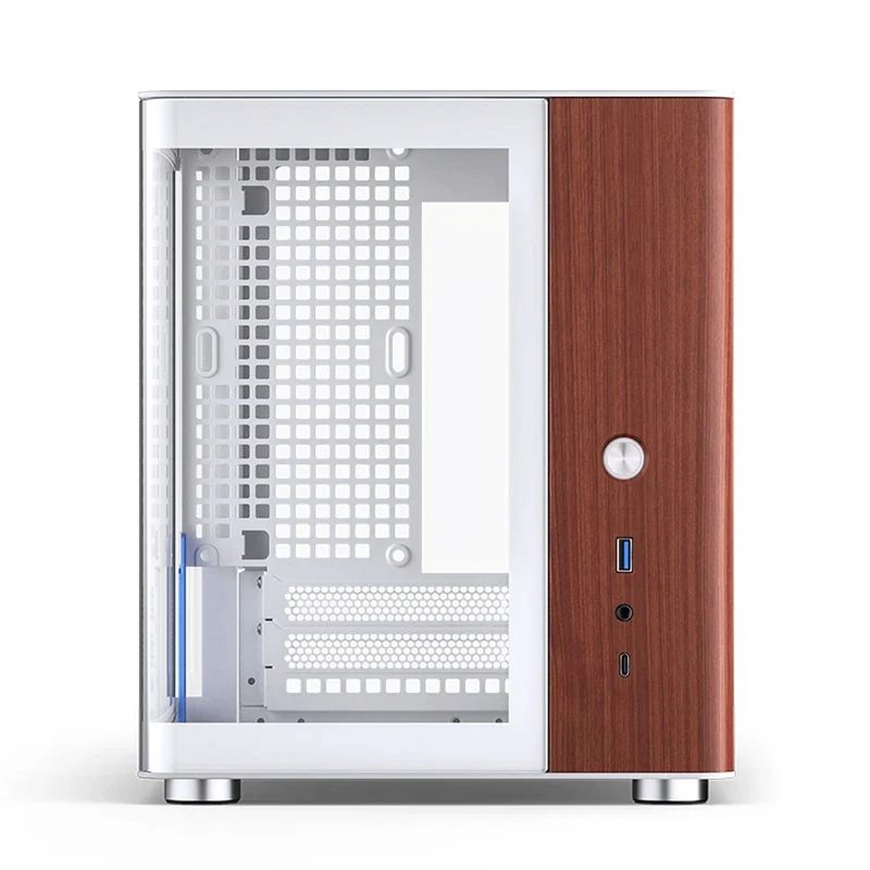 Jonsbo TK-0 ITX Separated Cabinet Computer Case (Black, White)