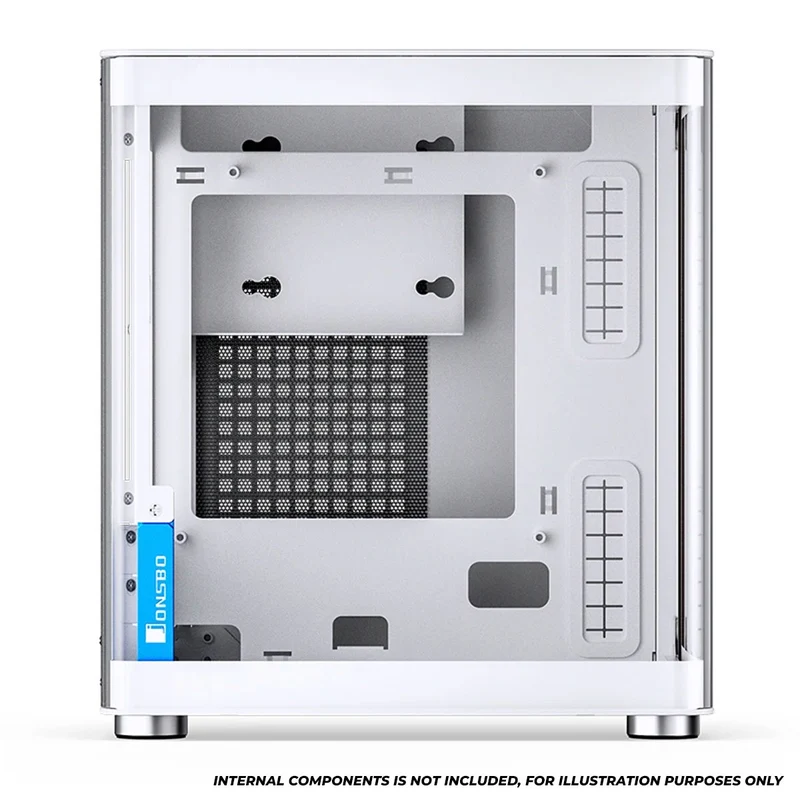 Jonsbo TK-0 ITX Separated Cabinet Computer Case (Black, White)