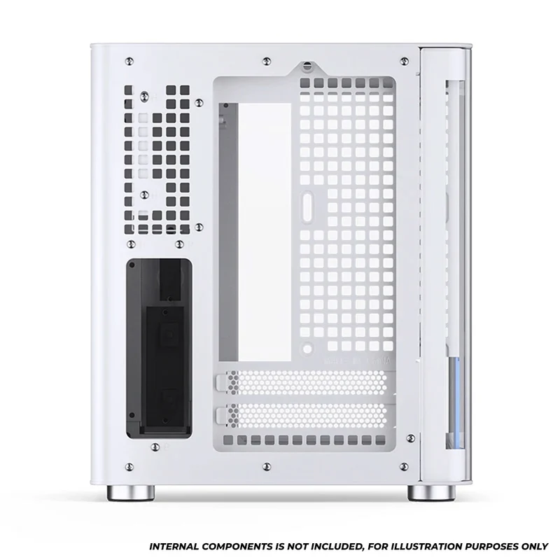 Jonsbo TK-0 ITX Separated Cabinet Computer Case (Black, White)