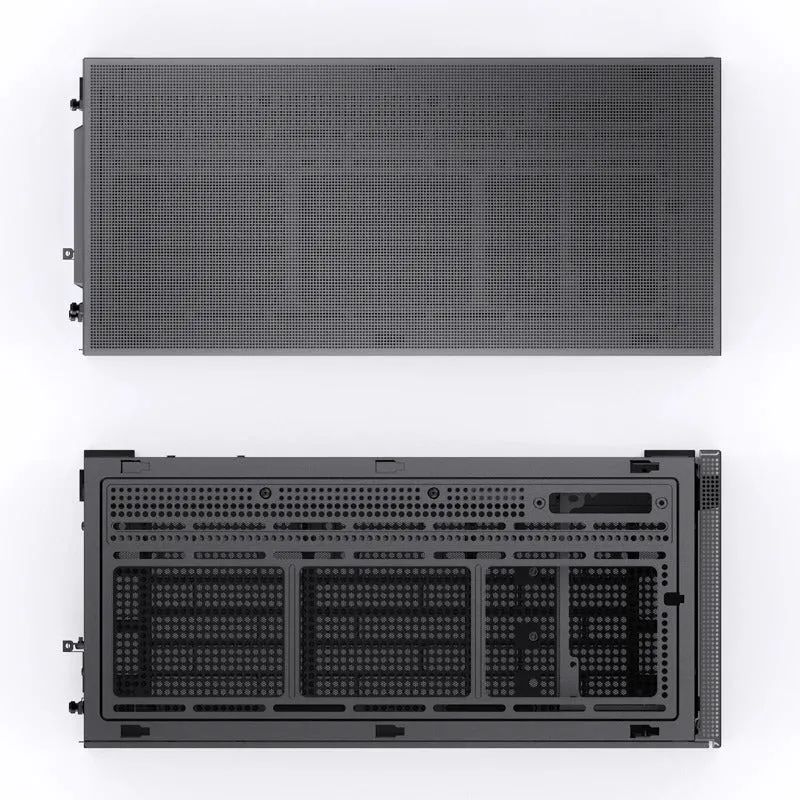 Jonsbo D31 Mesh M-ATX Computer Case (Black, White)