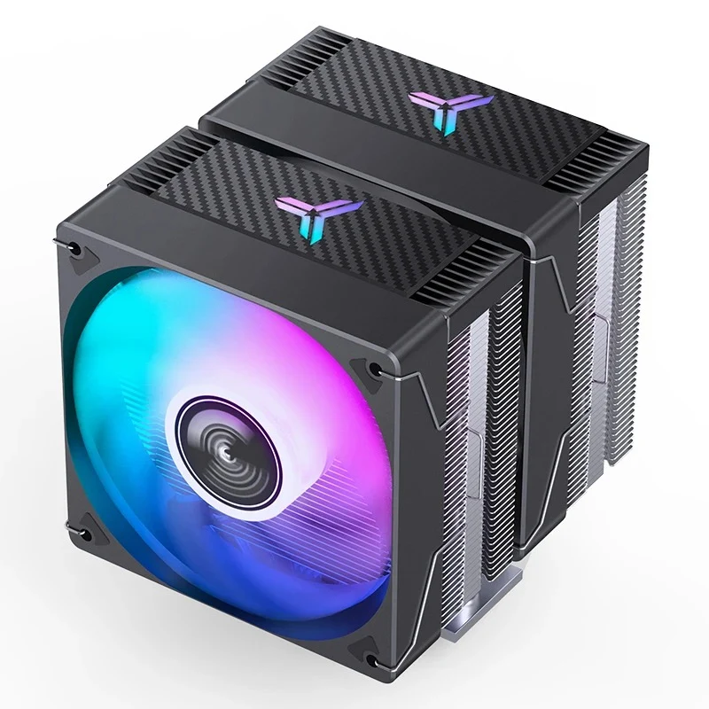 Jonsbo CR-3000E 120MM Dual-Fan / Dual-Tower CPU Cooler (Black, White)