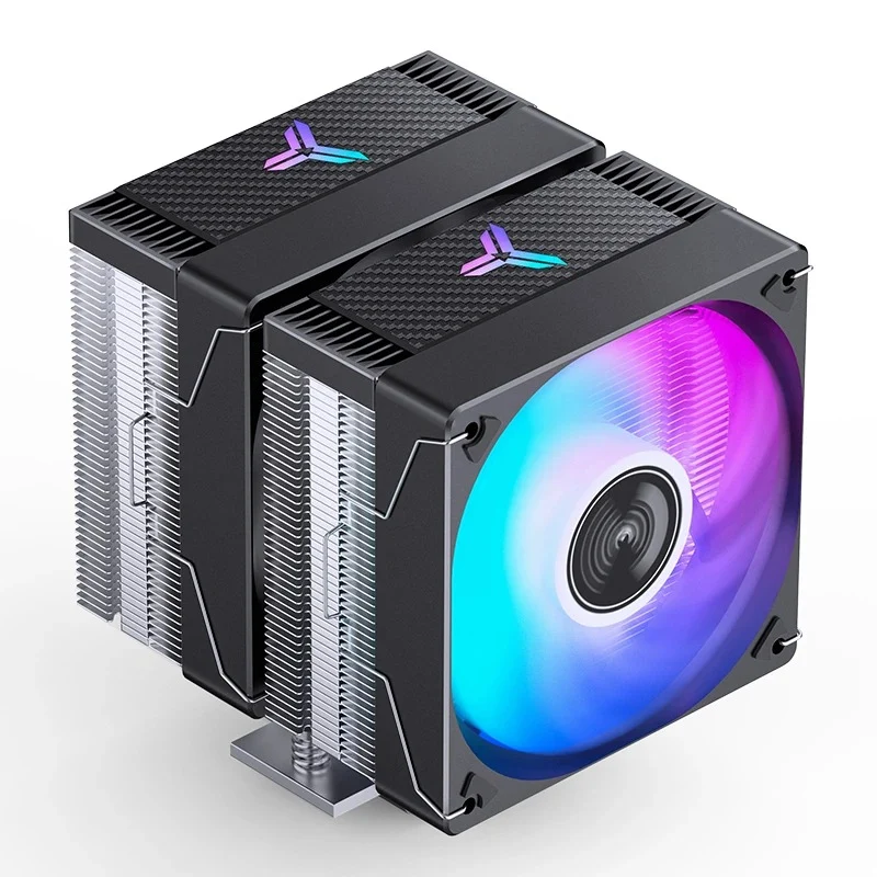 Jonsbo CR-3000E 120MM Dual-Fan / Dual-Tower CPU Cooler (Black, White)
