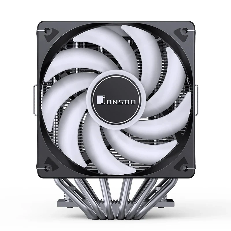 Jonsbo CR-3000E 120MM Dual-Fan / Dual-Tower CPU Cooler (Black, White)