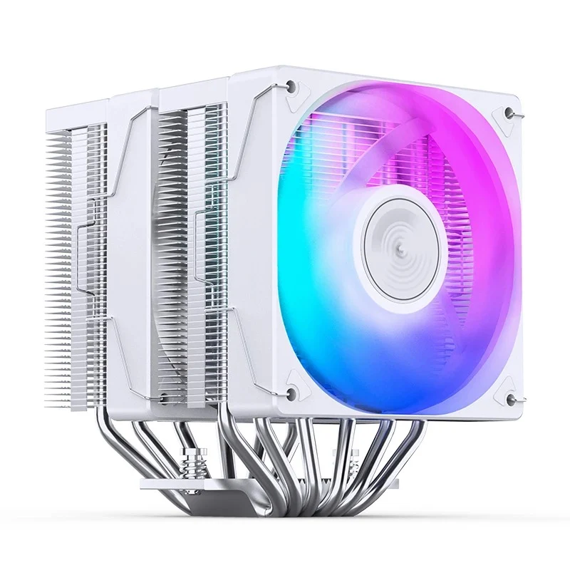 Jonsbo CR-3000E 120MM Dual-Fan / Dual-Tower CPU Cooler (Black, White)