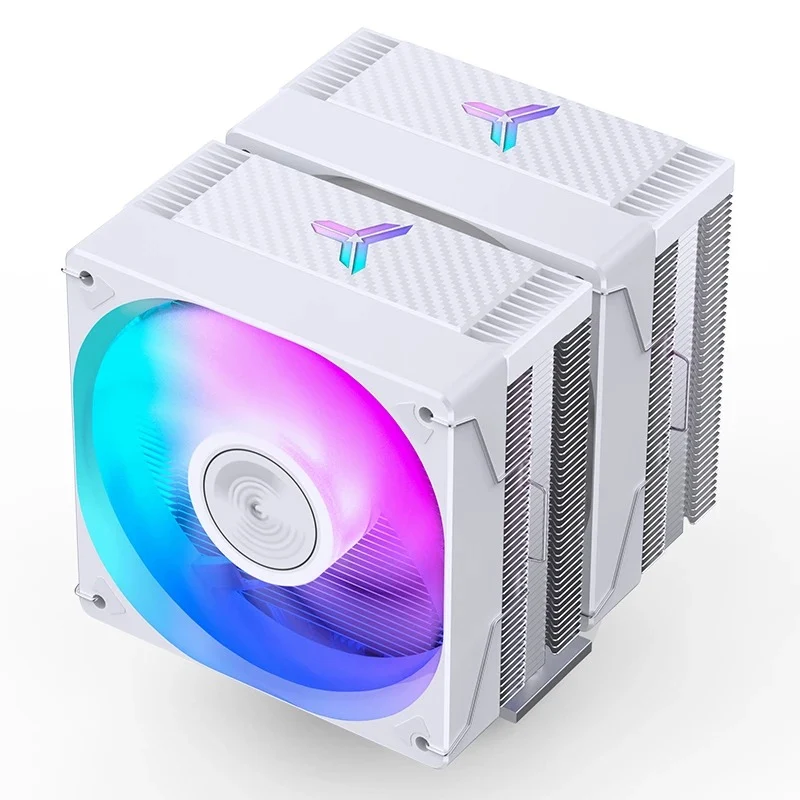 Jonsbo CR-3000E 120MM Dual-Fan / Dual-Tower CPU Cooler (Black, White)