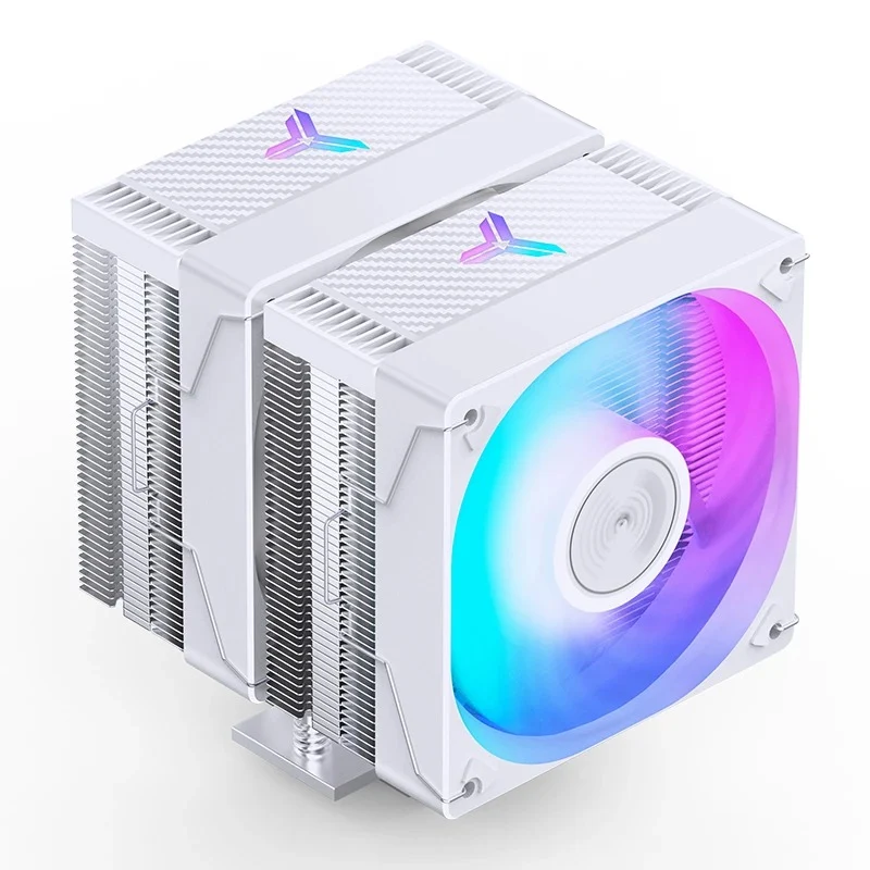 Jonsbo CR-3000E 120MM Dual-Fan / Dual-Tower CPU Cooler (Black, White)