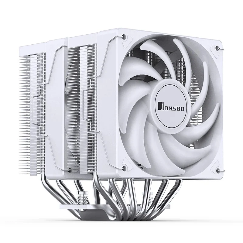 Jonsbo CR-3000E 120MM Dual-Fan / Dual-Tower CPU Cooler (Black, White)