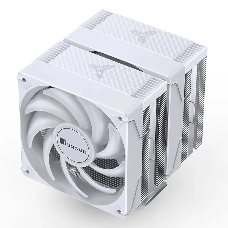 Jonsbo CR-3000E 120MM Dual-Fan / Dual-Tower CPU Cooler (Black, White)