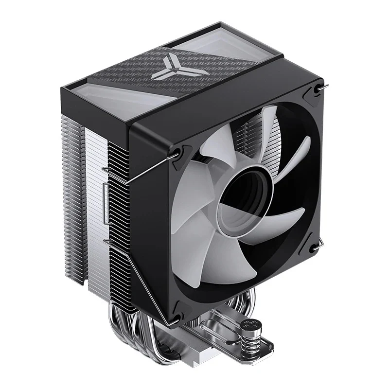 Jonsbo CR-1400 V2 ARGB Silent Series 90MM Single-Tower CPU Cooler (Black, White)