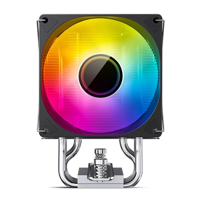 Jonsbo CR-1400 V2 ARGB Silent Series 90MM Single-Tower CPU Cooler (Black, White)
