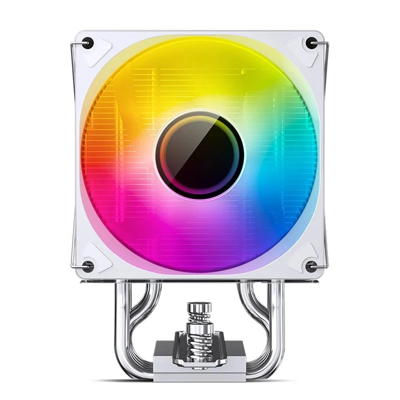 Jonsbo CR-1400 V2 ARGB Silent Series 90MM Single-Tower CPU Cooler (Black, White)