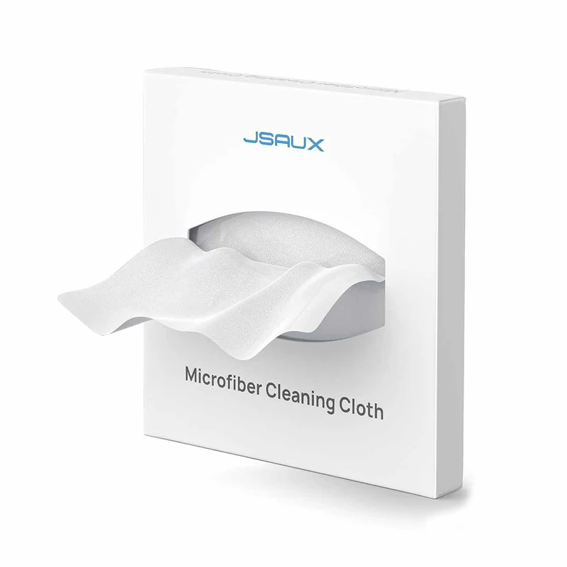 JSAUX Microfiber Cleaning Cloth (White) (GP0012)
