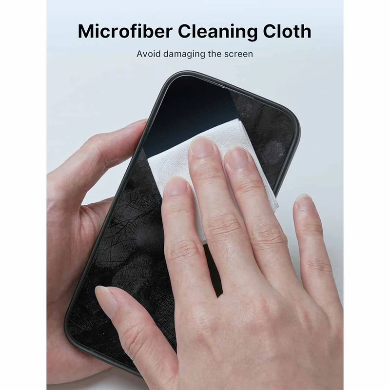 JSAUX Microfiber Cleaning Cloth (White) (GP0012)