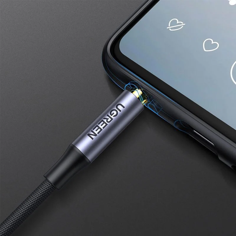 Ugreen 3.5mm Male To Male Audio Cable - (1m, 1.5m, 2m, 3m) (Gray)