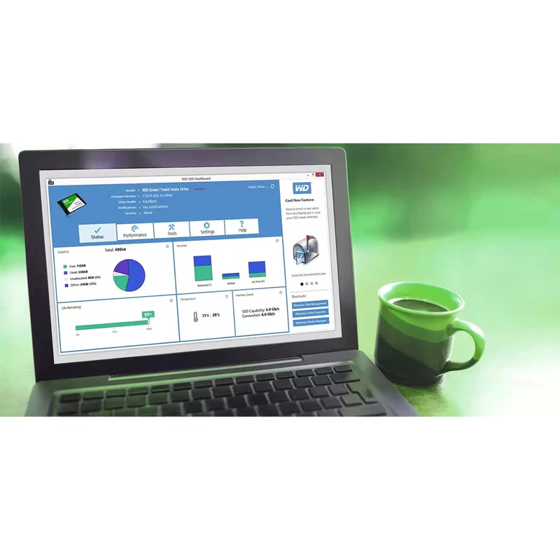 WD Green SATA SSD M.2 2280 (240GB, 480GB)
