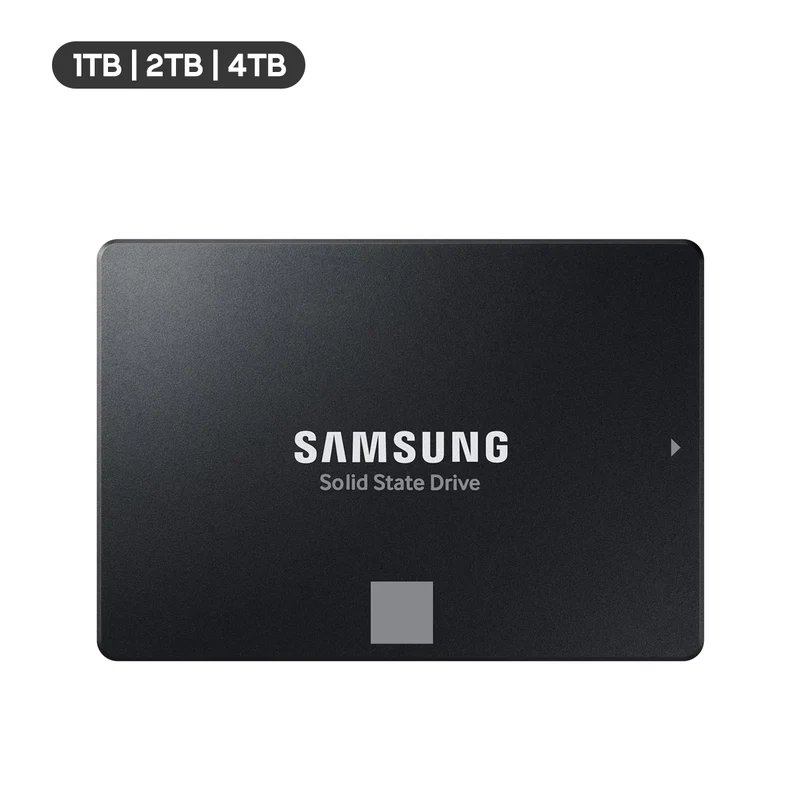 Samsung 870 EVO Sata III 2.5” SSD (1TB, 2TB, 4TB)(MZ-77E1T0BW, MZ-77E2T0BW, MZ-77E4T0BW)
