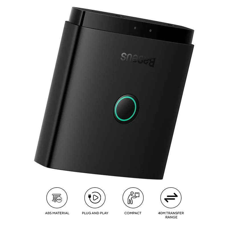 Baseus AirJoy Series 2-in-1 Bidirectional HDMI Switch (Cluster Black) (B01331105111-00)