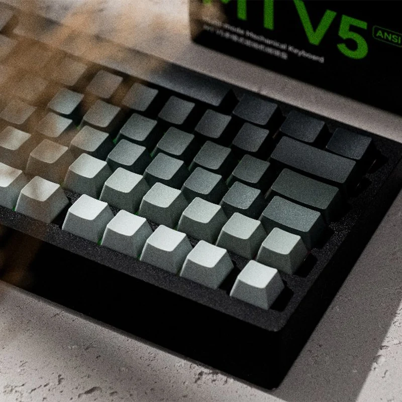 MonsGeek M1 V5 HE-SP Aluminum Case Multi-Mode RGB Hot-Swappable Mechanical Keyboard (Dark Night) (Akko Glare Magnetic Switch)