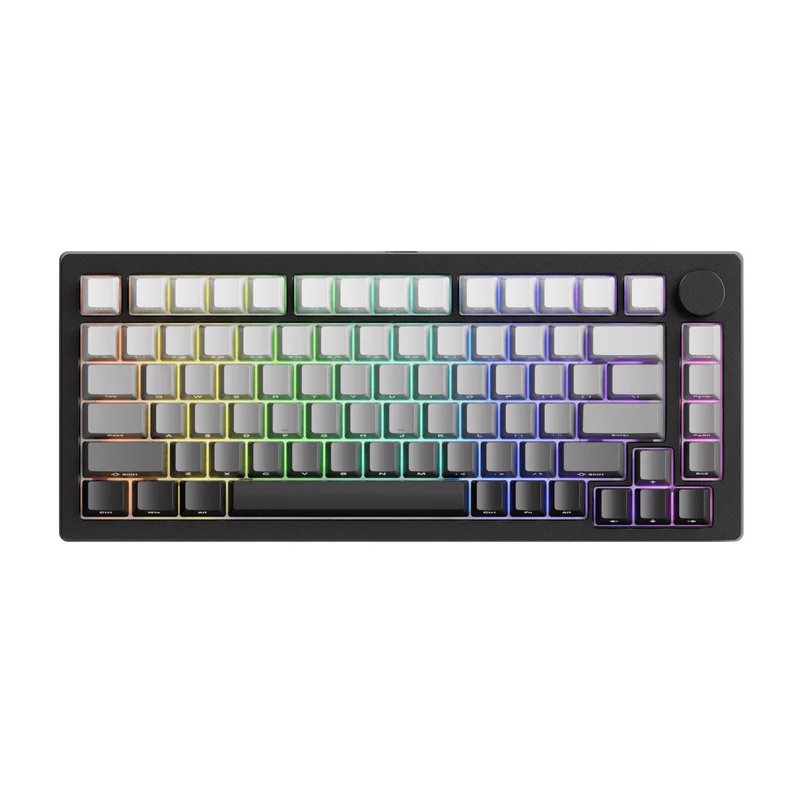 MonsGeek M1 V5 HE-SP Aluminum Case Multi-Mode RGB Hot-Swappable Mechanical Keyboard (Dark Night) (Akko Glare Magnetic Switch)