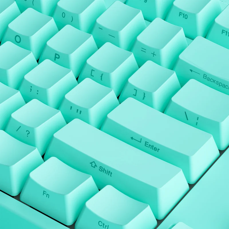Akko Mint 5087S SP QMK Wired RGB Hot-Swappable Mechanical Keyboard (Akko V3 Cream Yellow Pro)