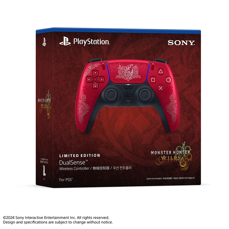PS5 Dualsense Wireless Controller Monster Hunter Wilds Limited Edition (CFI-ZCT1G Z5)