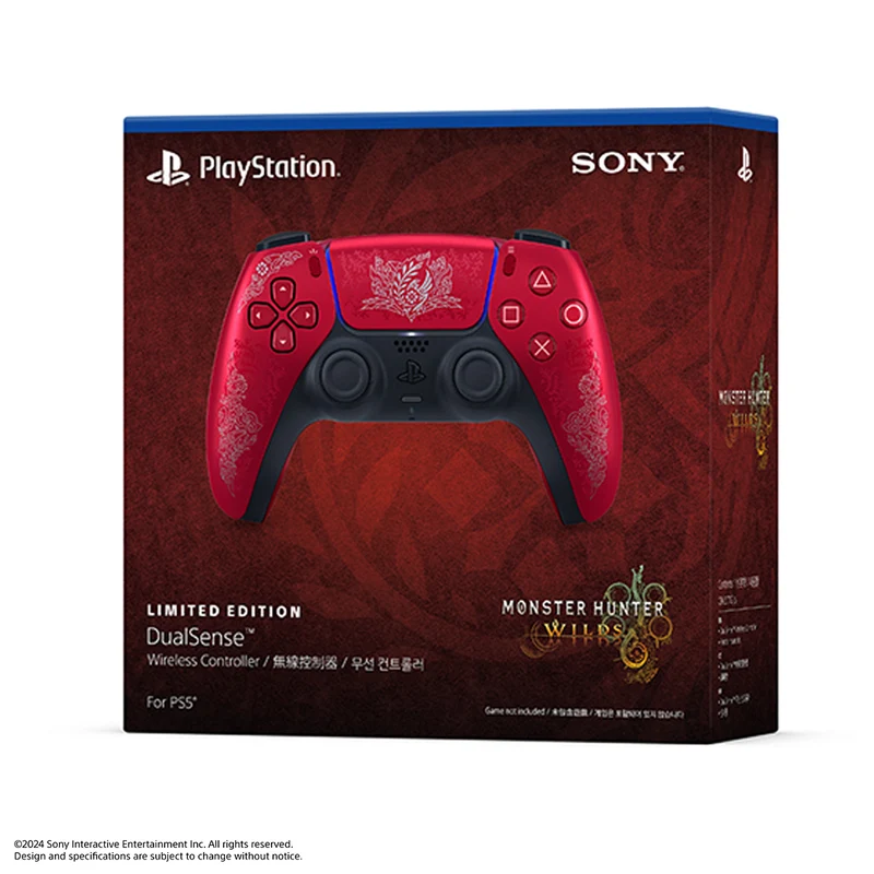 PS5 Dualsense Wireless Controller Monster Hunter Wilds Limited Edition (CFI-ZCT1G Z5)
