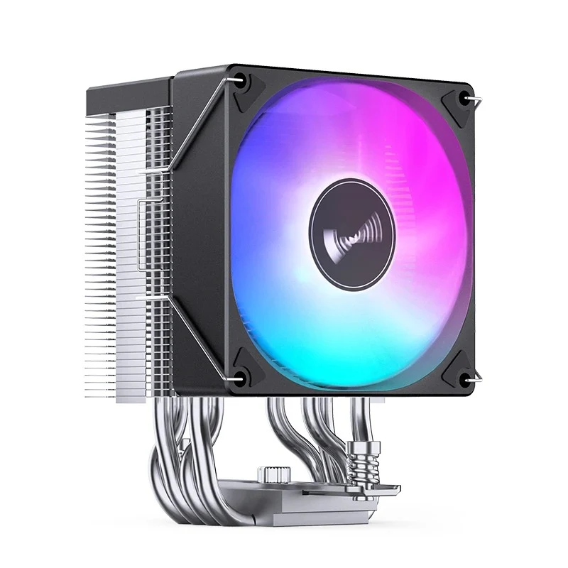 Jonsbo CR-1400 EVO Silent Series 90MM Single-Tower CPU Cooler (Black, White)