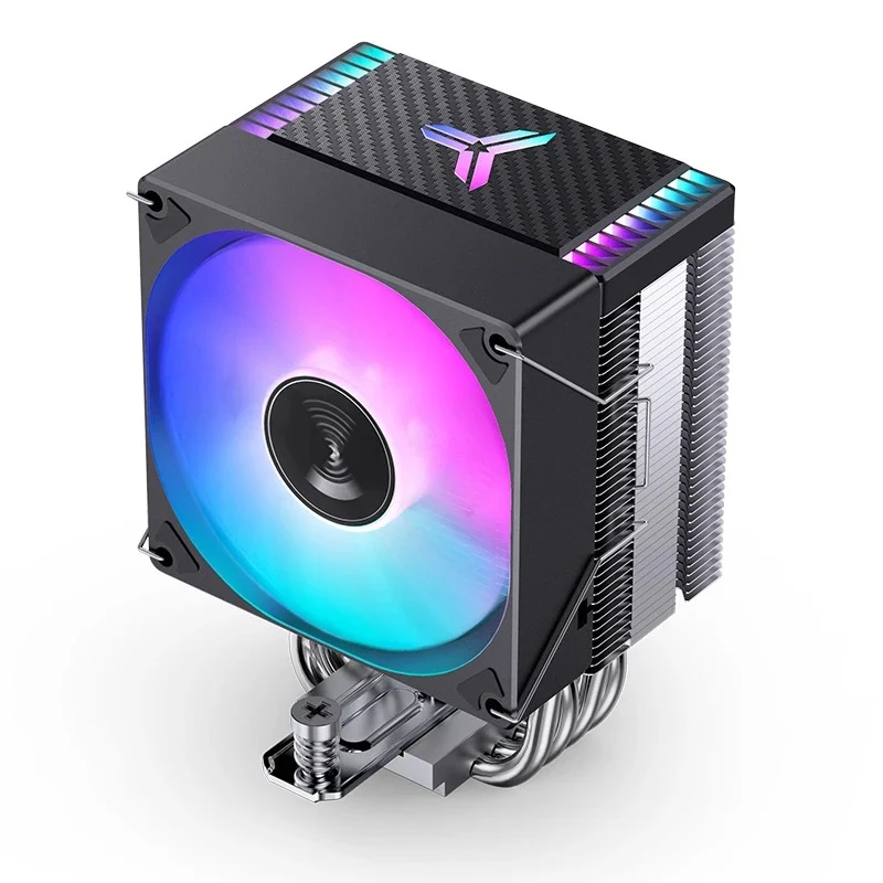 Jonsbo CR-1400 EVO Silent Series 90MM Single-Tower CPU Cooler (Black, White)