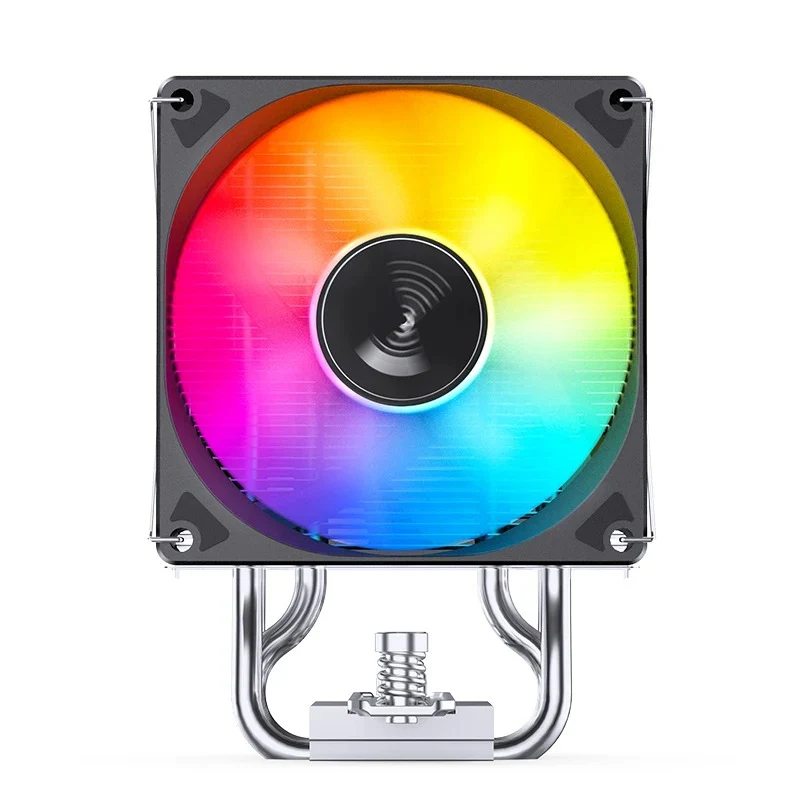 Jonsbo CR-1400 EVO ARGB Silent Series 90MM Single-Tower CPU Cooler (Black, White)