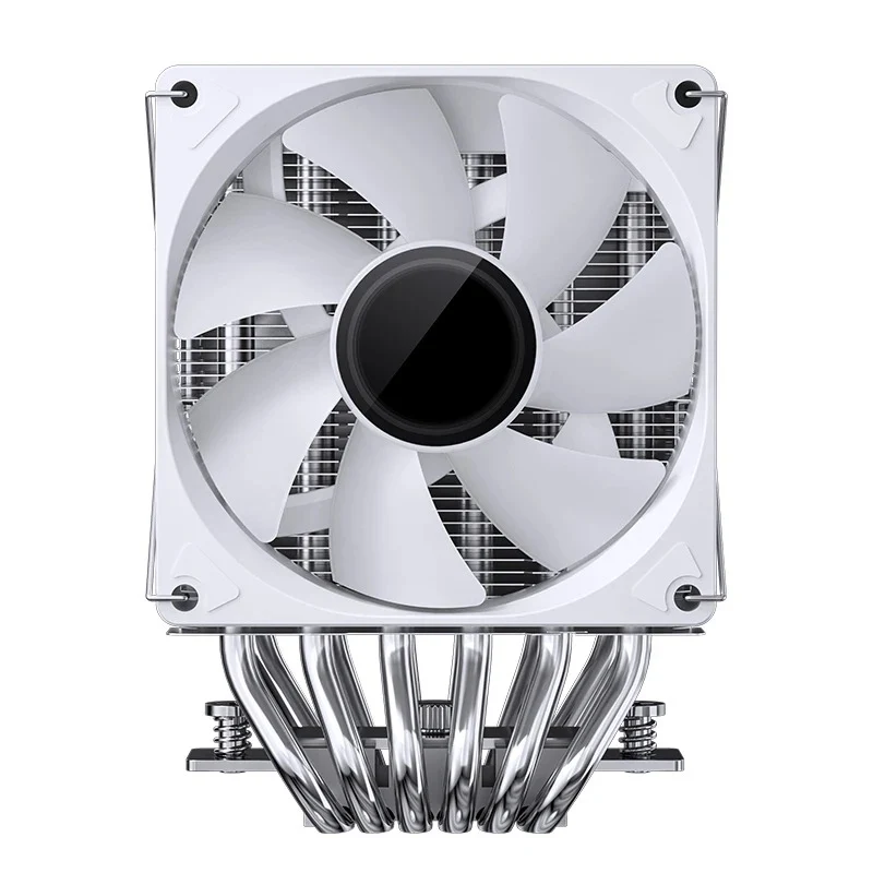 Jonsbo CR-1400 DV2 ARGB Silent Series 90MM Dual-Fan / Dual-Tower CPU Cooler (White)