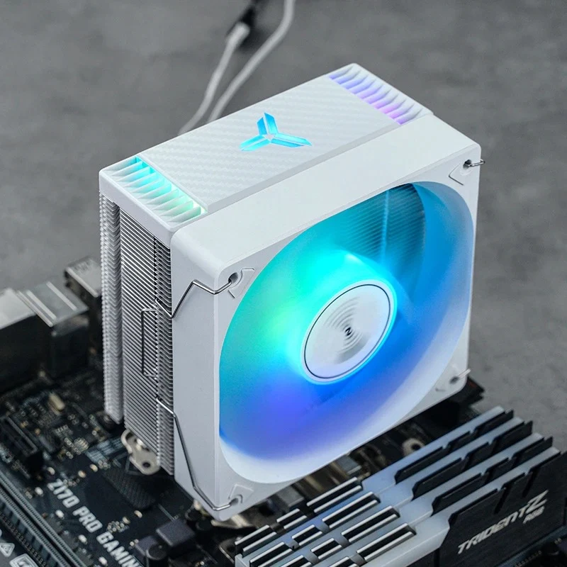 Jonsbo CR-1000 Max Silent Series 120MM Single-Tower CPU Cooler (Black, White)