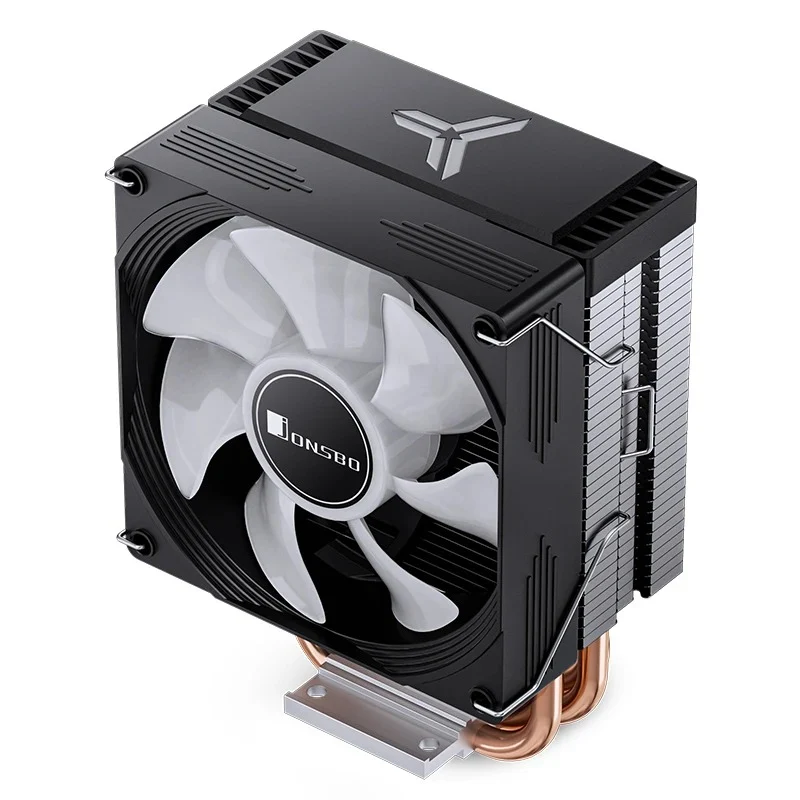 Jonsbo CR-1300 EVO 90MM Single-Tower CPU Cooler (Black, White)