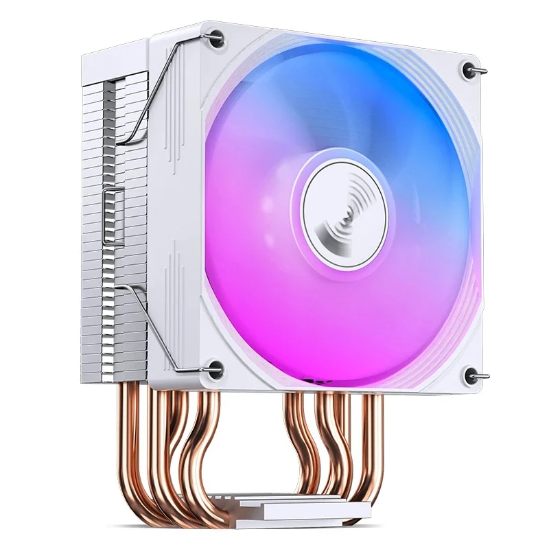 Jonsbo CR-1300 EVO 90MM Single-Tower CPU Cooler (Black, White)