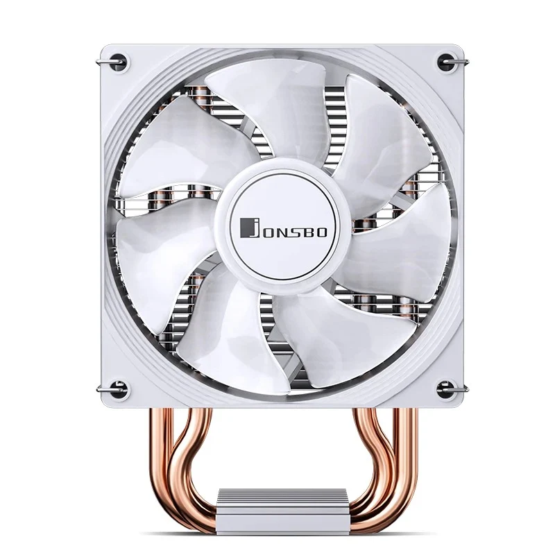 Jonsbo CR-1300 EVO 90MM Single-Tower CPU Cooler (Black, White)
