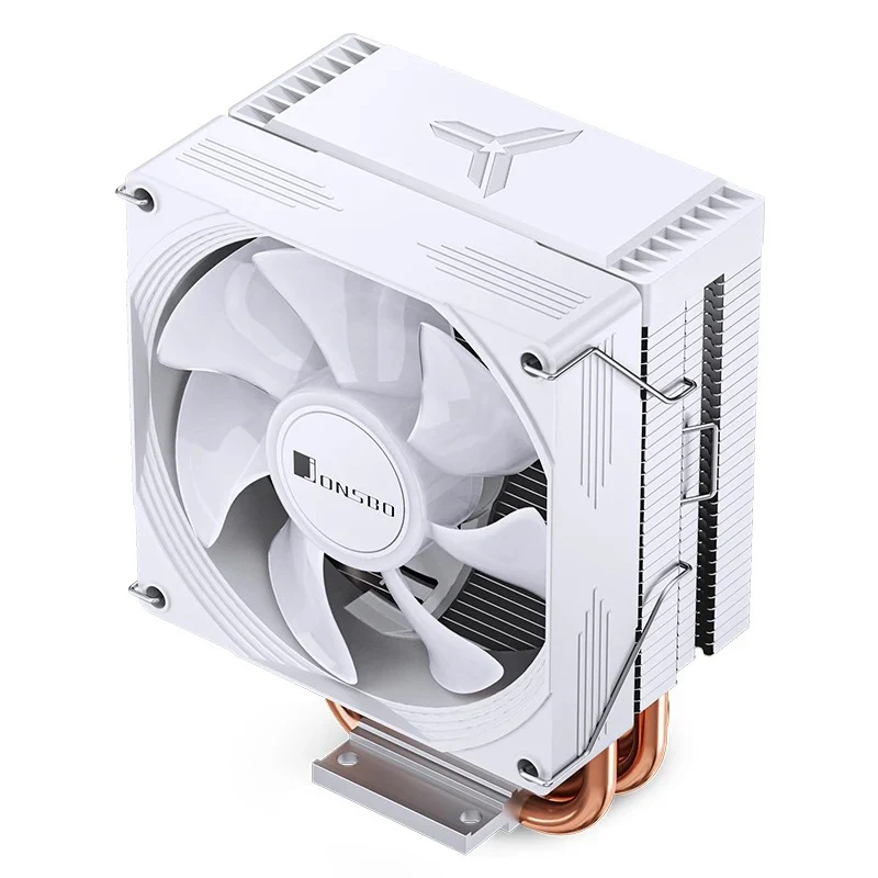 Jonsbo CR-1300 EVO 90MM Single-Tower CPU Cooler (Black, White)