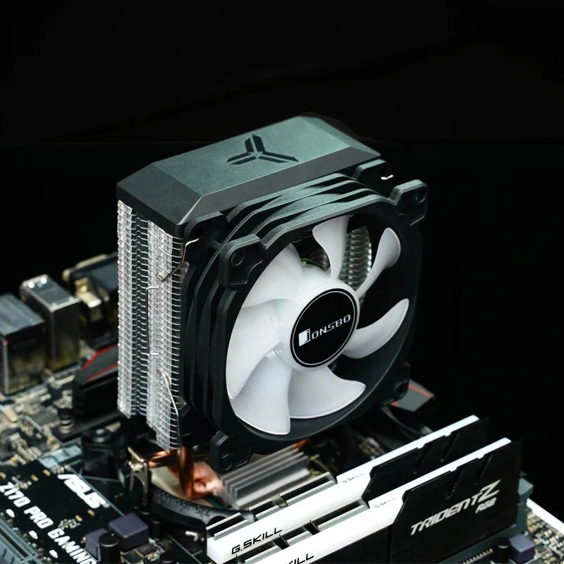 Jonsbo CR-1200E 90MM Single-Tower CPU Cooler (Black)