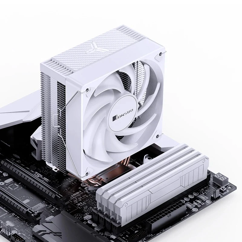 Jonsbo CR-1000E 120MM Single-Tower CPU Cooler (White)