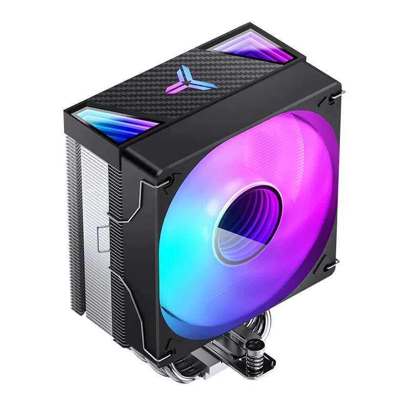 Jonsbo CR-1000 V2 Pro Silent Series 120MM Single-Tower CPU Cooler (Black, White)
