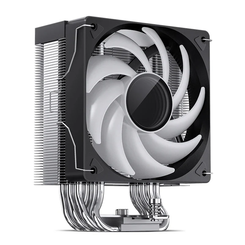 Jonsbo CR-1000 V2 Pro Silent Series 120MM Single-Tower CPU Cooler (Black, White)