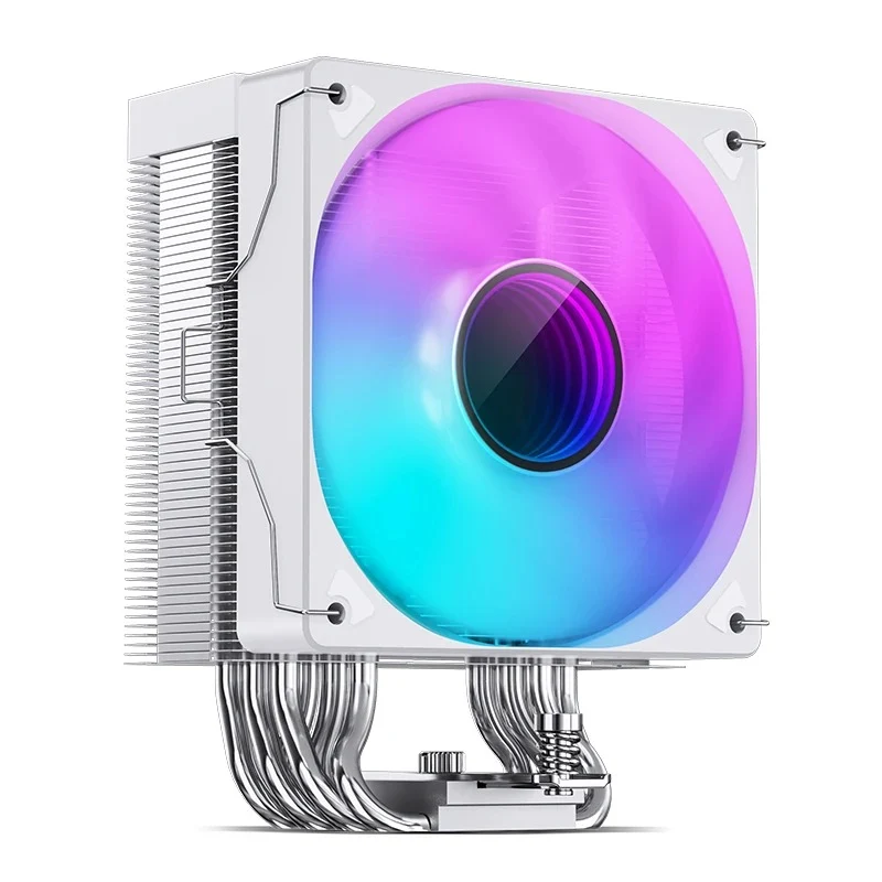 Jonsbo CR-1000 V2 Pro Silent Series 120MM Single-Tower CPU Cooler (Black, White)