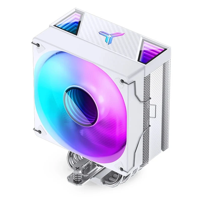Jonsbo CR-1000 V2 Pro Silent Series 120MM Single-Tower CPU Cooler (Black, White)