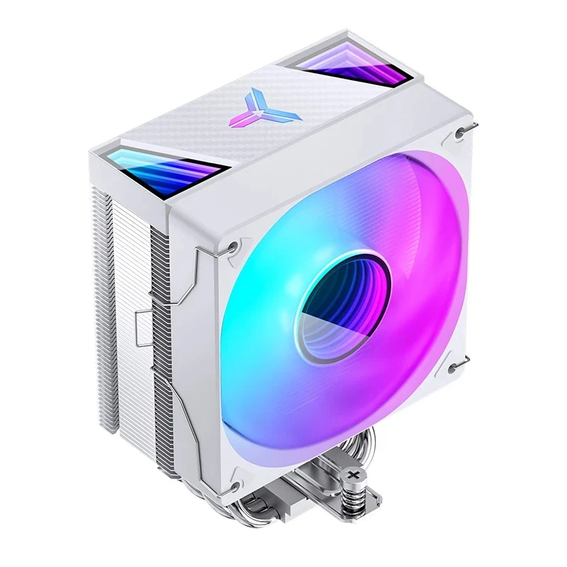 Jonsbo CR-1000 V2 Pro Silent Series 120MM Single-Tower CPU Cooler (Black, White)