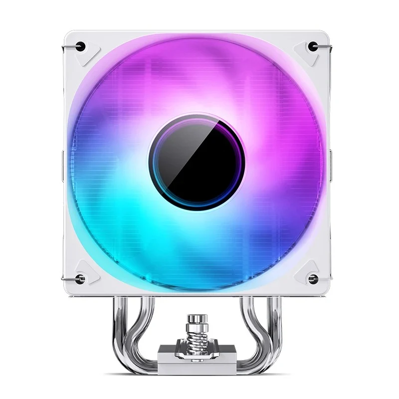 Jonsbo CR-1000 V2 Pro Silent Series 120MM Single-Tower CPU Cooler (Black, White)