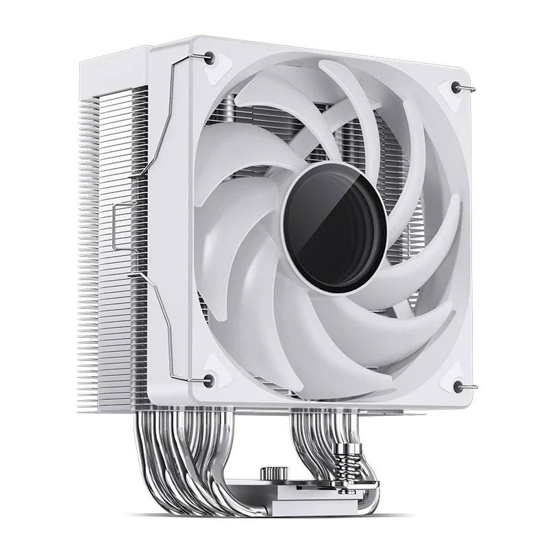 Jonsbo CR-1000 V2 Pro Silent Series 120MM Single-Tower CPU Cooler (Black, White)
