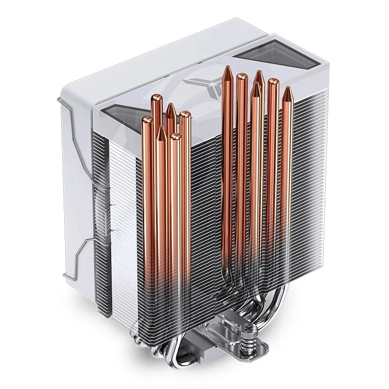 Jonsbo CR-1000 V2 Pro Silent Series 120MM Single-Tower CPU Cooler (Black, White)